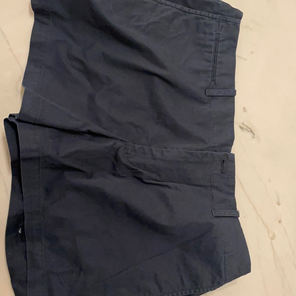 Navy Polo shorts